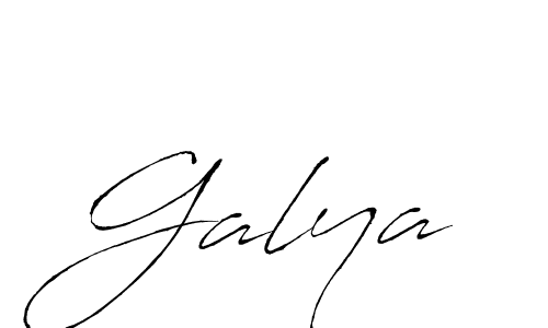 Antro_Vectra is a professional signature style that is perfect for those who want to add a touch of class to their signature. It is also a great choice for those who want to make their signature more unique. Get Galya name to fancy signature for free. Galya signature style 6 images and pictures png