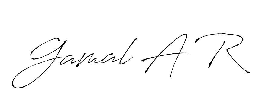 How to Draw Gamal A R signature style? Antro_Vectra is a latest design signature styles for name Gamal A R. Gamal A R signature style 6 images and pictures png