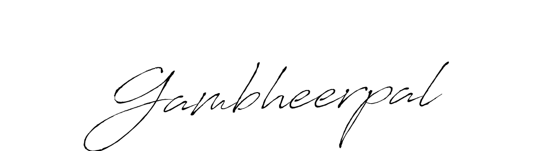 Antro_Vectra is a professional signature style that is perfect for those who want to add a touch of class to their signature. It is also a great choice for those who want to make their signature more unique. Get Gambheerpal name to fancy signature for free. Gambheerpal signature style 6 images and pictures png