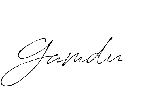 Make a beautiful signature design for name Gamdu. Use this online signature maker to create a handwritten signature for free. Gamdu signature style 6 images and pictures png