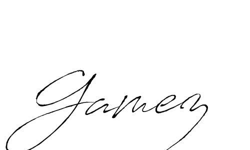 How to Draw Gamez signature style? Antro_Vectra is a latest design signature styles for name Gamez. Gamez signature style 6 images and pictures png