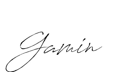 Antro_Vectra is a professional signature style that is perfect for those who want to add a touch of class to their signature. It is also a great choice for those who want to make their signature more unique. Get Gamin name to fancy signature for free. Gamin signature style 6 images and pictures png