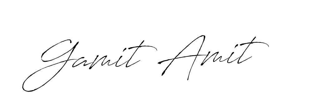 Also You can easily find your signature by using the search form. We will create Gamit Amit name handwritten signature images for you free of cost using Antro_Vectra sign style. Gamit Amit signature style 6 images and pictures png