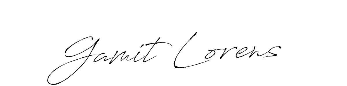 You should practise on your own different ways (Antro_Vectra) to write your name (Gamit Lorens) in signature. don't let someone else do it for you. Gamit Lorens signature style 6 images and pictures png