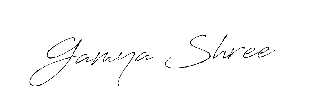 How to Draw Gamya Shree signature style? Antro_Vectra is a latest design signature styles for name Gamya Shree. Gamya Shree signature style 6 images and pictures png