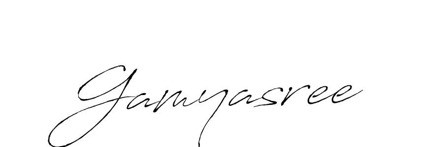 You can use this online signature creator to create a handwritten signature for the name Gamyasree. This is the best online autograph maker. Gamyasree signature style 6 images and pictures png