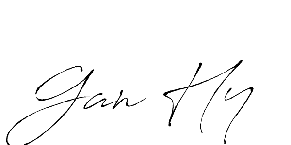 Make a beautiful signature design for name Gan Hy. Use this online signature maker to create a handwritten signature for free. Gan Hy signature style 6 images and pictures png