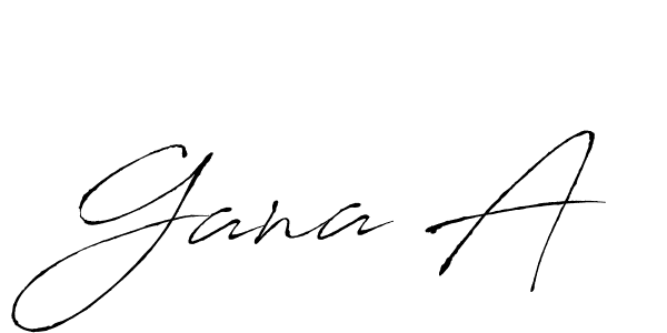 Make a short Gana A signature style. Manage your documents anywhere anytime using Antro_Vectra. Create and add eSignatures, submit forms, share and send files easily. Gana A signature style 6 images and pictures png