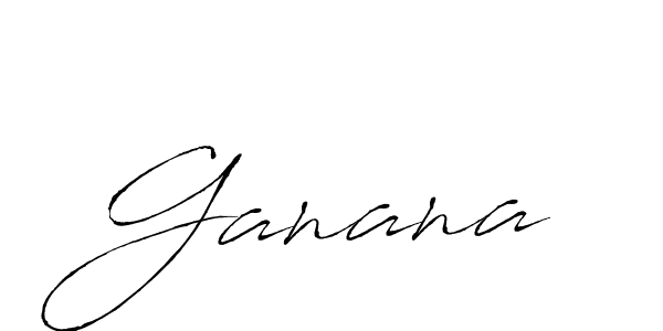 Make a beautiful signature design for name Ganana. Use this online signature maker to create a handwritten signature for free. Ganana signature style 6 images and pictures png