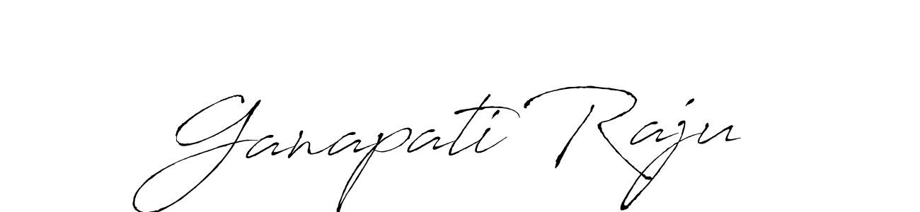 Similarly Antro_Vectra is the best handwritten signature design. Signature creator online .You can use it as an online autograph creator for name Ganapati Raju. Ganapati Raju signature style 6 images and pictures png