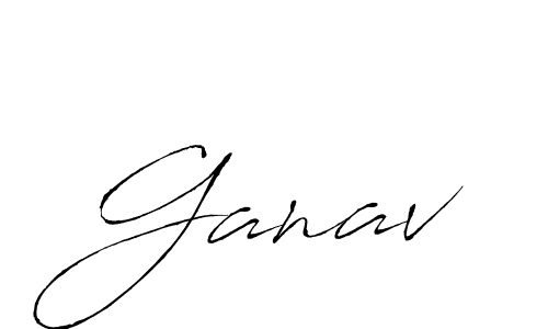 The best way (Antro_Vectra) to make a short signature is to pick only two or three words in your name. The name Ganav include a total of six letters. For converting this name. Ganav signature style 6 images and pictures png