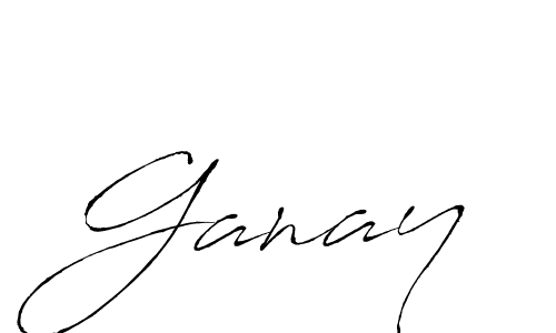 How to Draw Ganay signature style? Antro_Vectra is a latest design signature styles for name Ganay. Ganay signature style 6 images and pictures png