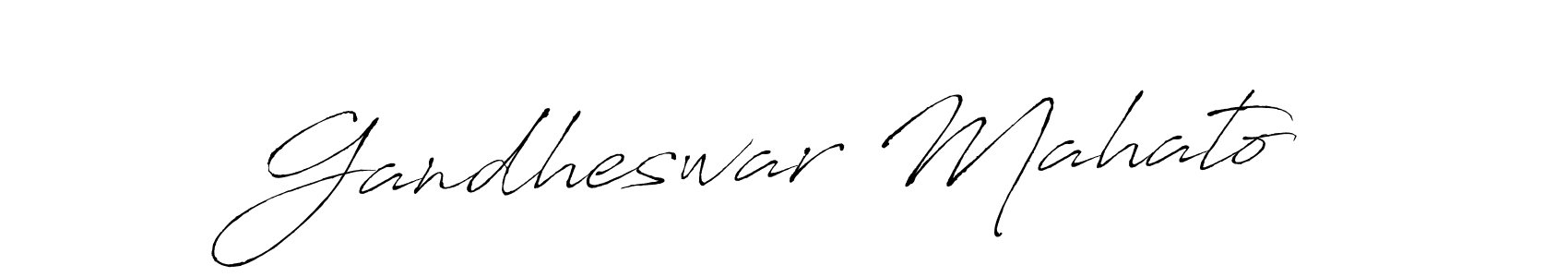 Use a signature maker to create a handwritten signature online. With this signature software, you can design (Antro_Vectra) your own signature for name Gandheswar Mahato. Gandheswar Mahato signature style 6 images and pictures png