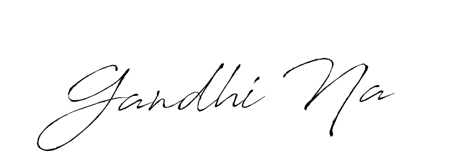 How to make Gandhi Na signature? Antro_Vectra is a professional autograph style. Create handwritten signature for Gandhi Na name. Gandhi Na signature style 6 images and pictures png