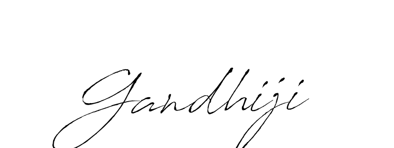 if you are searching for the best signature style for your name Gandhiji. so please give up your signature search. here we have designed multiple signature styles  using Antro_Vectra. Gandhiji signature style 6 images and pictures png