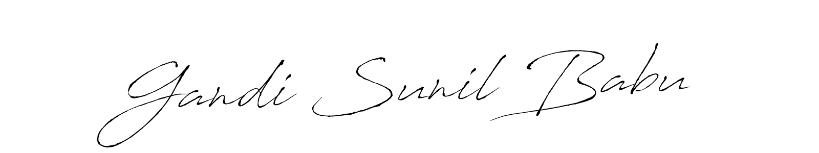 Here are the top 10 professional signature styles for the name Gandi Sunil Babu. These are the best autograph styles you can use for your name. Gandi Sunil Babu signature style 6 images and pictures png