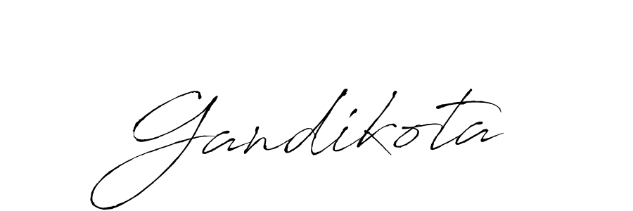 Also we have Gandikota name is the best signature style. Create professional handwritten signature collection using Antro_Vectra autograph style. Gandikota signature style 6 images and pictures png