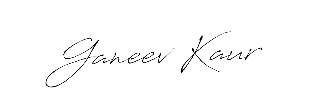 Ganeev Kaur stylish signature style. Best Handwritten Sign (Antro_Vectra) for my name. Handwritten Signature Collection Ideas for my name Ganeev Kaur. Ganeev Kaur signature style 6 images and pictures png
