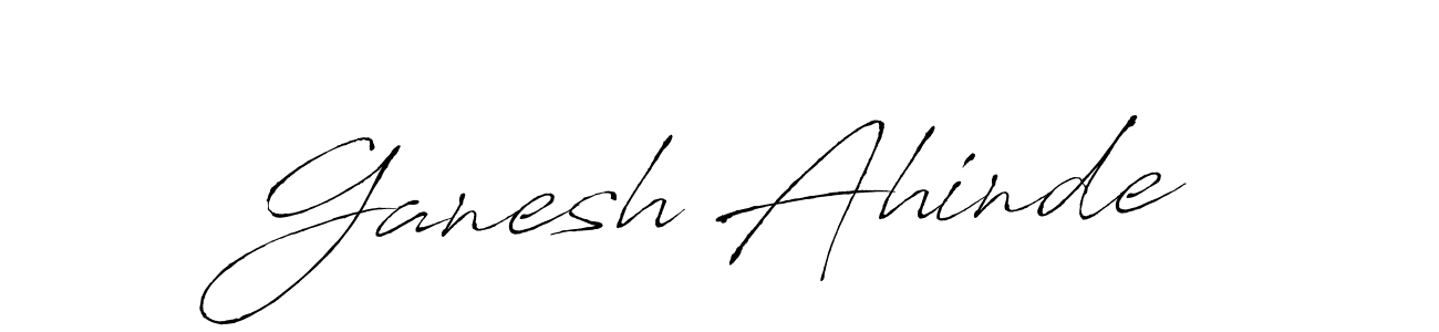 Once you've used our free online signature maker to create your best signature Antro_Vectra style, it's time to enjoy all of the benefits that Ganesh Ahinde name signing documents. Ganesh Ahinde signature style 6 images and pictures png