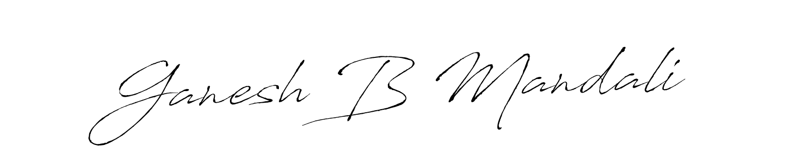 Make a beautiful signature design for name Ganesh B Mandali. Use this online signature maker to create a handwritten signature for free. Ganesh B Mandali signature style 6 images and pictures png