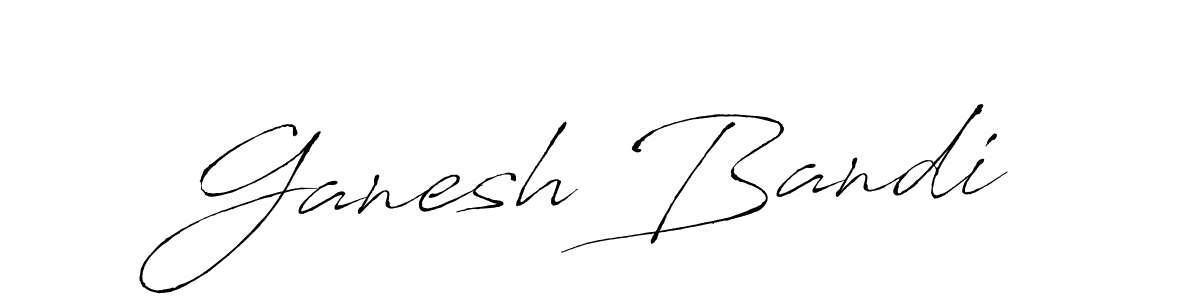 Ganesh Bandi stylish signature style. Best Handwritten Sign (Antro_Vectra) for my name. Handwritten Signature Collection Ideas for my name Ganesh Bandi. Ganesh Bandi signature style 6 images and pictures png