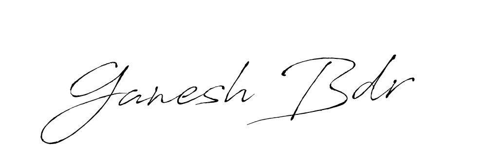 Use a signature maker to create a handwritten signature online. With this signature software, you can design (Antro_Vectra) your own signature for name Ganesh Bdr. Ganesh Bdr signature style 6 images and pictures png