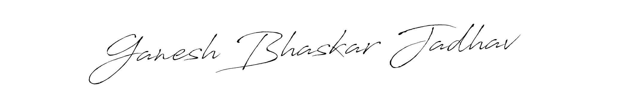 Design your own signature with our free online signature maker. With this signature software, you can create a handwritten (Antro_Vectra) signature for name Ganesh Bhaskar Jadhav. Ganesh Bhaskar Jadhav signature style 6 images and pictures png