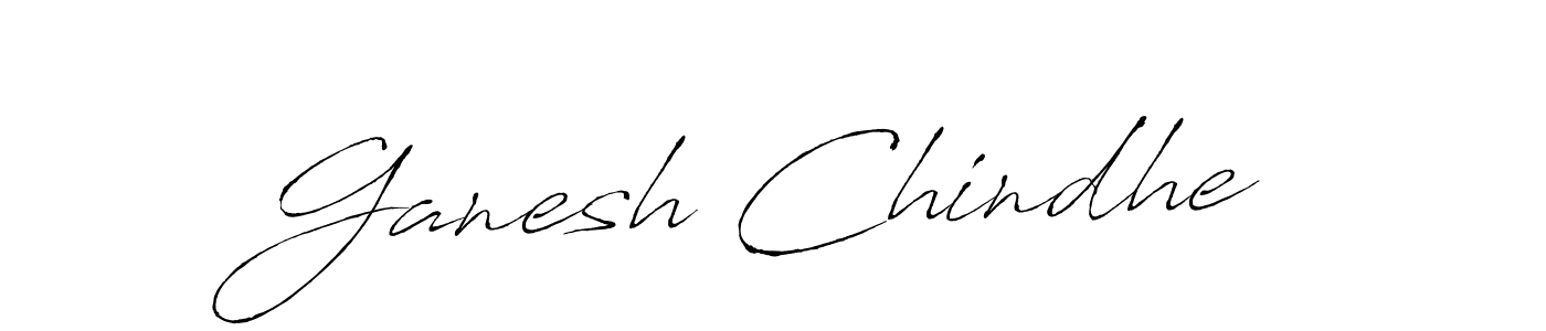 How to make Ganesh Chindhe signature? Antro_Vectra is a professional autograph style. Create handwritten signature for Ganesh Chindhe name. Ganesh Chindhe signature style 6 images and pictures png