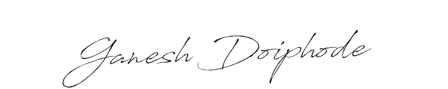 The best way (Antro_Vectra) to make a short signature is to pick only two or three words in your name. The name Ganesh Doiphode include a total of six letters. For converting this name. Ganesh Doiphode signature style 6 images and pictures png