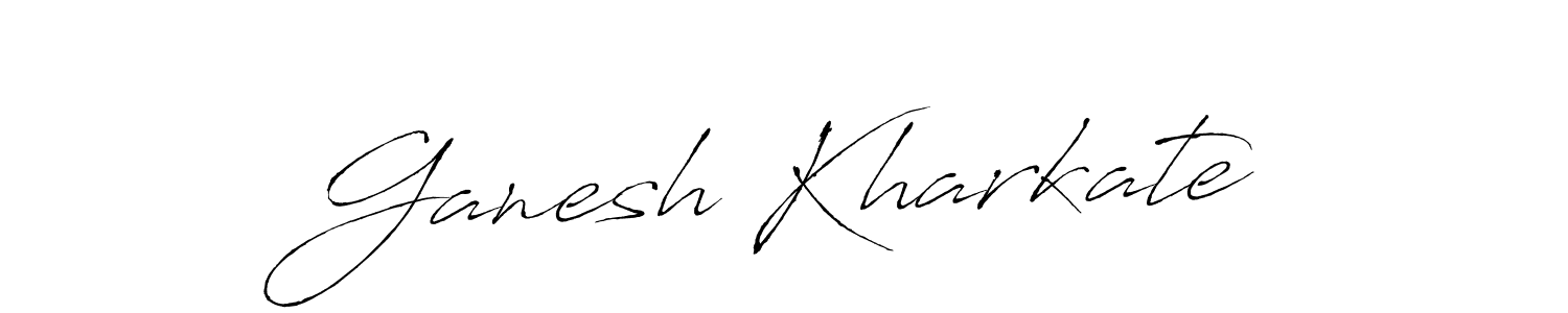 You should practise on your own different ways (Antro_Vectra) to write your name (Ganesh Kharkate) in signature. don't let someone else do it for you. Ganesh Kharkate signature style 6 images and pictures png