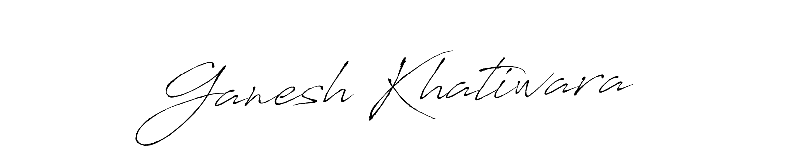 Also we have Ganesh Khatiwara name is the best signature style. Create professional handwritten signature collection using Antro_Vectra autograph style. Ganesh Khatiwara signature style 6 images and pictures png