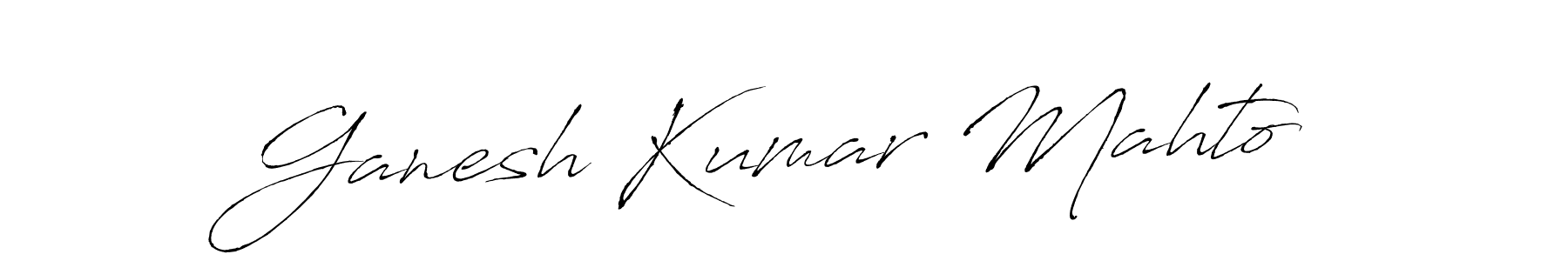 Similarly Antro_Vectra is the best handwritten signature design. Signature creator online .You can use it as an online autograph creator for name Ganesh Kumar Mahto. Ganesh Kumar Mahto signature style 6 images and pictures png