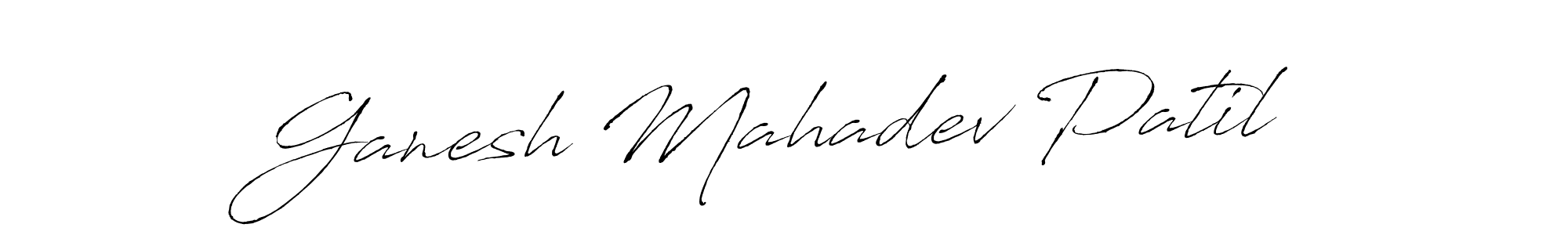 Make a short Ganesh Mahadev Patil signature style. Manage your documents anywhere anytime using Antro_Vectra. Create and add eSignatures, submit forms, share and send files easily. Ganesh Mahadev Patil signature style 6 images and pictures png