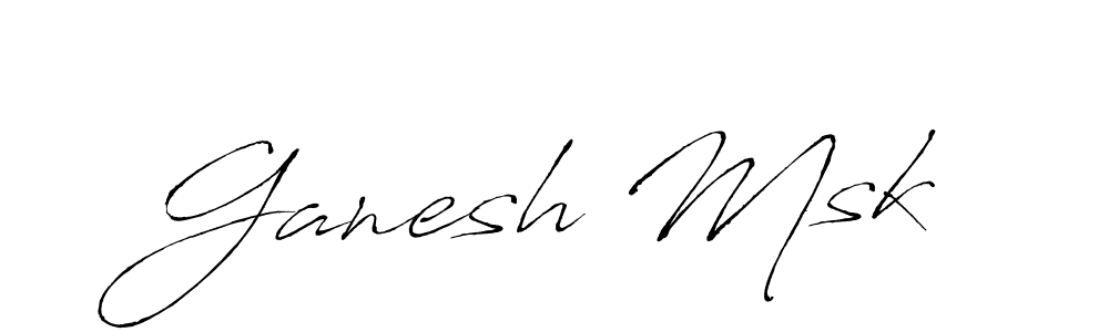 Also You can easily find your signature by using the search form. We will create Ganesh Msk name handwritten signature images for you free of cost using Antro_Vectra sign style. Ganesh Msk signature style 6 images and pictures png