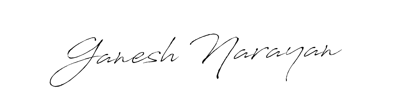 The best way (Antro_Vectra) to make a short signature is to pick only two or three words in your name. The name Ganesh Narayan include a total of six letters. For converting this name. Ganesh Narayan signature style 6 images and pictures png