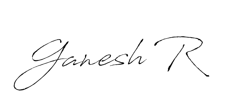 You should practise on your own different ways (Antro_Vectra) to write your name (Ganesh R) in signature. don't let someone else do it for you. Ganesh R signature style 6 images and pictures png