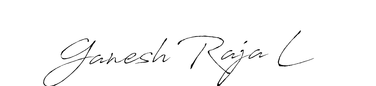 It looks lik you need a new signature style for name Ganesh Raja L. Design unique handwritten (Antro_Vectra) signature with our free signature maker in just a few clicks. Ganesh Raja L signature style 6 images and pictures png