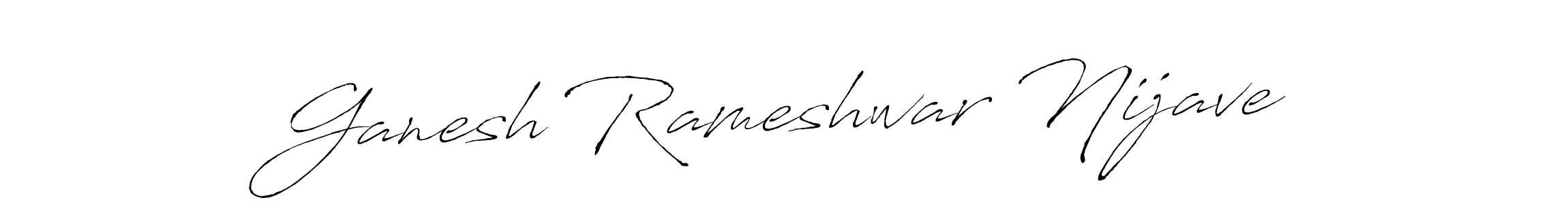 You should practise on your own different ways (Antro_Vectra) to write your name (Ganesh Rameshwar Nijave) in signature. don't let someone else do it for you. Ganesh Rameshwar Nijave signature style 6 images and pictures png