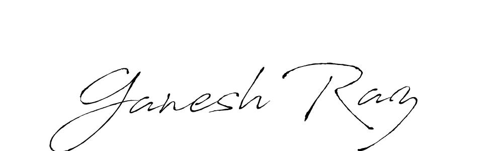 How to make Ganesh Raz name signature. Use Antro_Vectra style for creating short signs online. This is the latest handwritten sign. Ganesh Raz signature style 6 images and pictures png