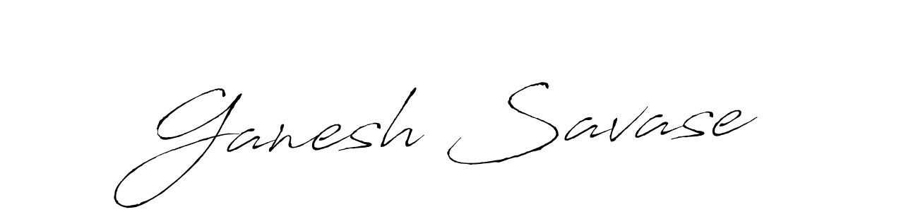 Create a beautiful signature design for name Ganesh Savase. With this signature (Antro_Vectra) fonts, you can make a handwritten signature for free. Ganesh Savase signature style 6 images and pictures png