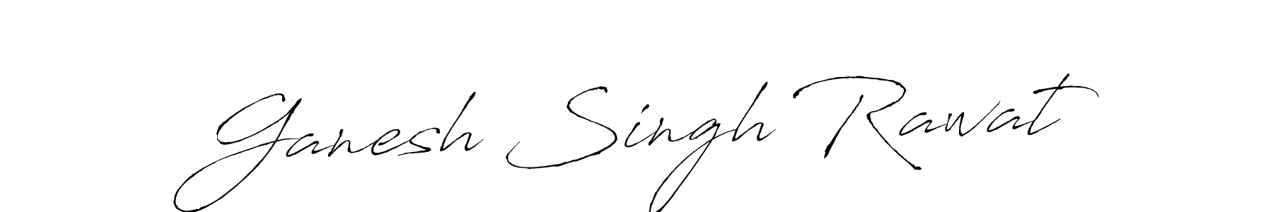 Also we have Ganesh Singh Rawat name is the best signature style. Create professional handwritten signature collection using Antro_Vectra autograph style. Ganesh Singh Rawat signature style 6 images and pictures png
