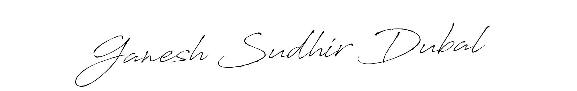 How to Draw Ganesh Sudhir Dubal signature style? Antro_Vectra is a latest design signature styles for name Ganesh Sudhir Dubal. Ganesh Sudhir Dubal signature style 6 images and pictures png