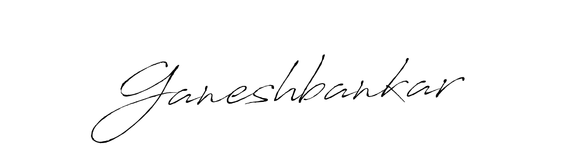 How to make Ganeshbankar name signature. Use Antro_Vectra style for creating short signs online. This is the latest handwritten sign. Ganeshbankar signature style 6 images and pictures png