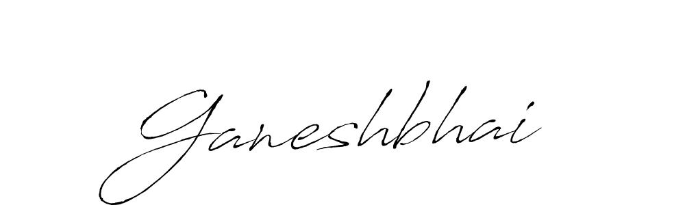 You should practise on your own different ways (Antro_Vectra) to write your name (Ganeshbhai) in signature. don't let someone else do it for you. Ganeshbhai signature style 6 images and pictures png