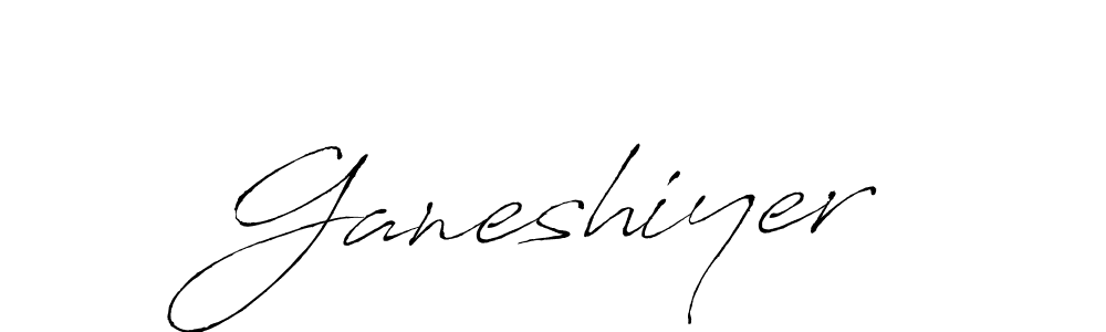Make a beautiful signature design for name Ganeshiyer. Use this online signature maker to create a handwritten signature for free. Ganeshiyer signature style 6 images and pictures png