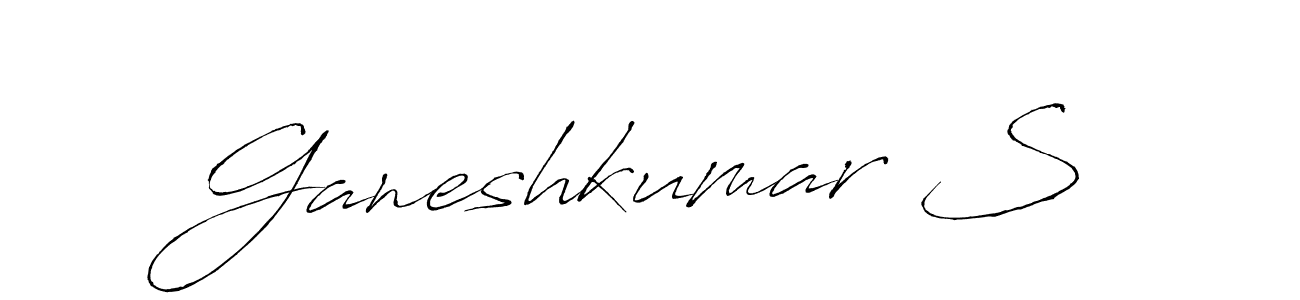Here are the top 10 professional signature styles for the name Ganeshkumar S. These are the best autograph styles you can use for your name. Ganeshkumar S signature style 6 images and pictures png