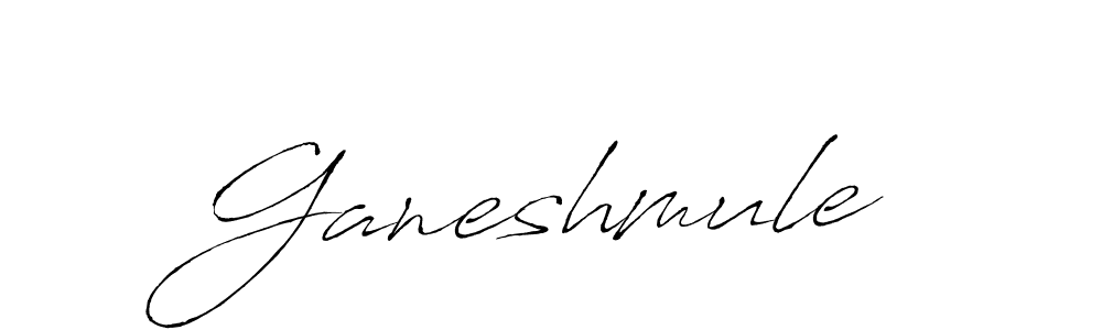 How to make Ganeshmule name signature. Use Antro_Vectra style for creating short signs online. This is the latest handwritten sign. Ganeshmule signature style 6 images and pictures png