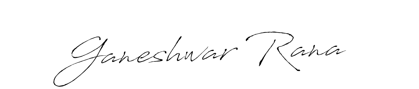 How to make Ganeshwar Rana signature? Antro_Vectra is a professional autograph style. Create handwritten signature for Ganeshwar Rana name. Ganeshwar Rana signature style 6 images and pictures png