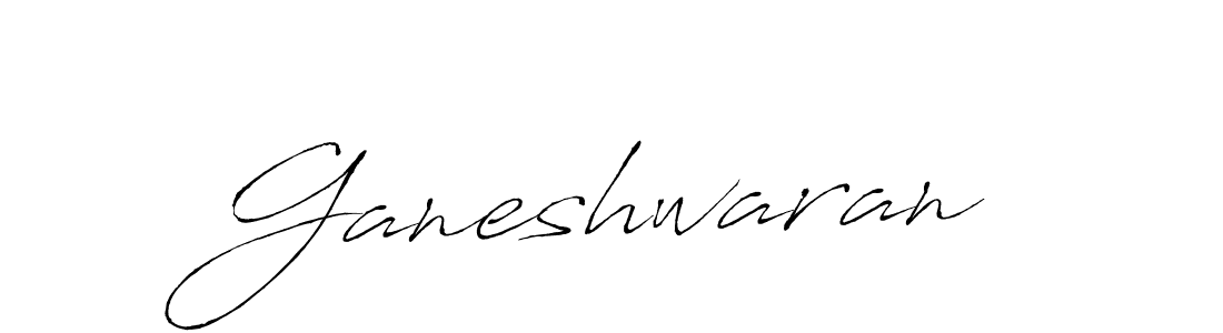 You should practise on your own different ways (Antro_Vectra) to write your name (Ganeshwaran) in signature. don't let someone else do it for you. Ganeshwaran signature style 6 images and pictures png