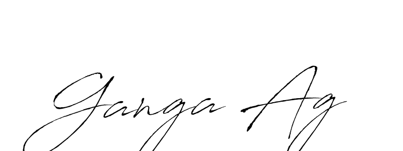 How to Draw Ganga Ag signature style? Antro_Vectra is a latest design signature styles for name Ganga Ag. Ganga Ag signature style 6 images and pictures png